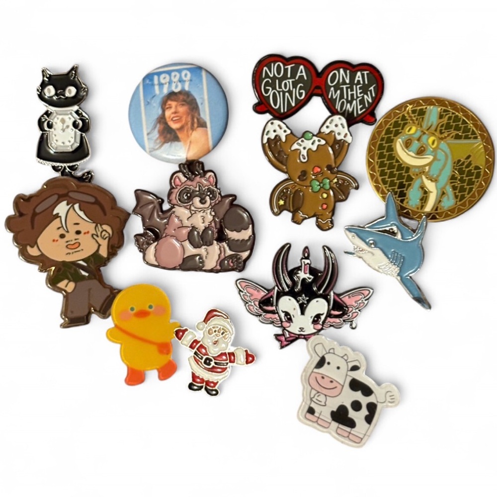 Enamel pin lot!